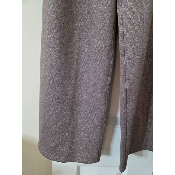 Spanx AirEssentials Wide Leg Pants, Smoke Sillver Shimmer S NWT - Picture 4 of 8
